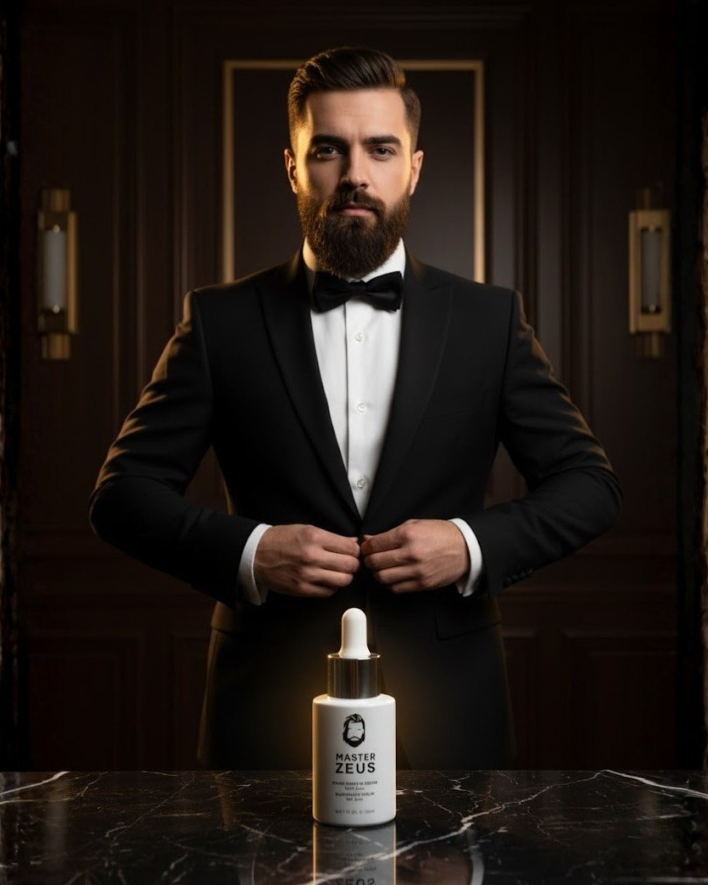 🧔‍♂️ MASTER ZEUS®️ BEARD & HAIR GROWTH SERUM – WITH BIOTIN & CAFFEINE
